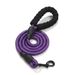 Pet Supplies Reflective Leash Multi-color Round Rope Chain Dog Belt Comfortable Handle Set_voghion.com