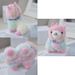 Colorful Llama Plush Tiedye Toy Keychain Adorable Backpack Charm Gift For Kids_voghion.com