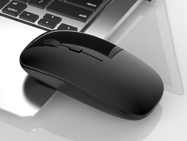 2,4-GHz-Funkmaus mit Bluetooth, USB-Ladefunktion, leise, verstellbar – geeignet für den Bürogebrauch_voghion.com