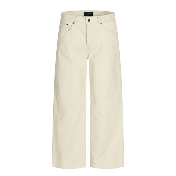 Corduroy Long Men's Wide-Leg Trendy Brand Vibe Basic Style Solid Color Versatile Loose Straight-Leg Casual Pants_voghion.com