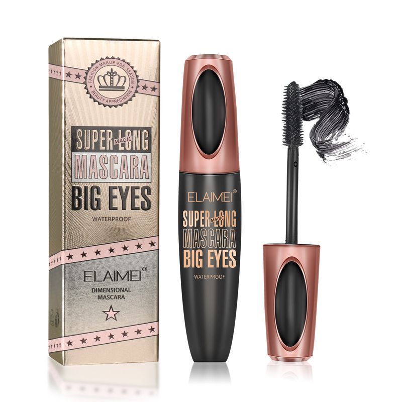 ELAIMEI 4D fibra di seta impermeabile occhio nero_voghion.com