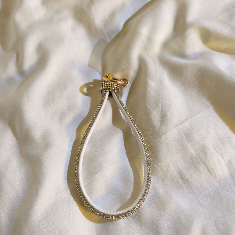 Cordino universale per telefono, cordino da polso con strass, ciondolo di alta qualità, catena resistente alla moda_voghion.com