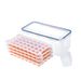 Silicone Ice Tray Ice Box With Lid Household Refrigerator Frozen Ice Cube Mold Soft Bottom Press Net Celebrity Large Capacity Ice Storage Box_voghion.com