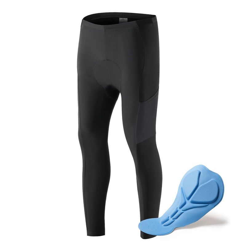 Pantalones cortos de ciclismo ROCKBROS largos con almohadilla para asiento Pantalones cortos de ciclismo transpirables de verano Pantalones cortos largos_voghion.com