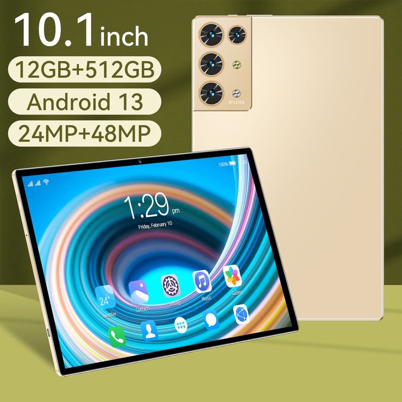 2023 10.1-inch tablet, WiFi 4G dual card full network connectivity, children's learning tablet_voghion.com