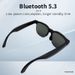 Smart Headset XL-4 Wireless Open Stereo Bluetooth Glasses Cycling Sports Sunglasses_voghion.com
