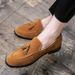 Suitable For All Seasons Casual Men's Soft Sole Slip-On Large 17 Loafers Moccasins Size 48 Leather Shoes_voghion.com
