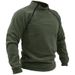 Stand Collar Sweatshirt Spring Autumn Loose Solid Color Outdoor Warm Breathable Tactical Men's Top_voghion.com