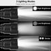 LED Rechargeable Flashlight Zoomable Aluminum Alloy Flashlight Torch _voghion.com
