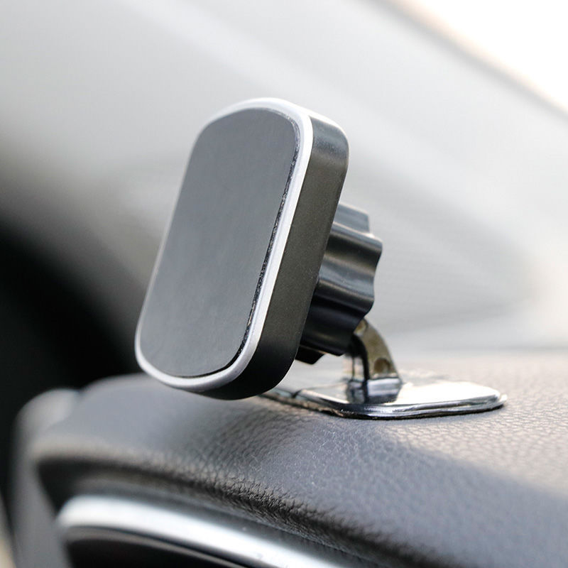 Car phone square instrument panel desktop adhesive magnetic holder_voghion.com