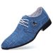 Atmungsaktive Herren-Schuhe aus Leinen-Canvas – Klassische Loafer mit spitzer Zehenpartie für Business und Freizeit – Leichte und bequeme Sneaker mit niedrigem Schaft_voghion.com