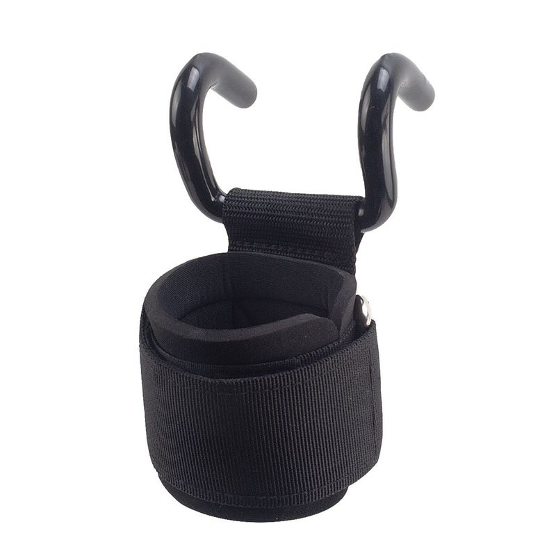 Fitness Weightlifting Squat Auxiliary Power Hook Pull Up Grip Wrist Hook Hanging Horizontal Bar Hard Pull Lumbar Power Belt_voghion.com