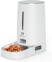 BALOU Futterautomat Für Katzen & Hunde (4L Behälter, automatischer Futterspender für Trockenfutter, Fütterung nach Zeitplan, LED-Anzeige, Tasten_voghion.com