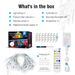 RGBIC Traufe Licht LED Bluetooth Traufe Licht Im Freien Wasserdichte Traufe Licht Smart Weihnachten Licht String_voghion.com