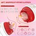 Vibrador 3 en 1 para lamer y vibrar pezones con calefacción, estimulador de clítoris, realista, para lamer y lengua, para mujeres_voghion.com