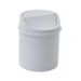Mini Desktop Bin Small Trash Can Tube With Cover Bedroom Trash Can Garbage Can Clean Workspace Storage Box Home Desk_voghion.com