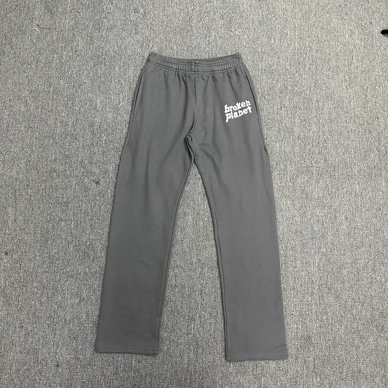 Men's Clothing Broken planet trend broken planet foam letter print high street men and women loose casual pants_voghion.com