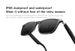 Óculos inteligentes com tecnologia preta, novos óculos inteligentes, óculos de sol, podem fazer chamadas e ouvir música, óculos de áudio Bluetooth, óculos Bluetooth_voghion.com