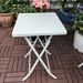 3 Piece Patio Bistro Set Of Foldable Square Table And Chairs_voghion.com
