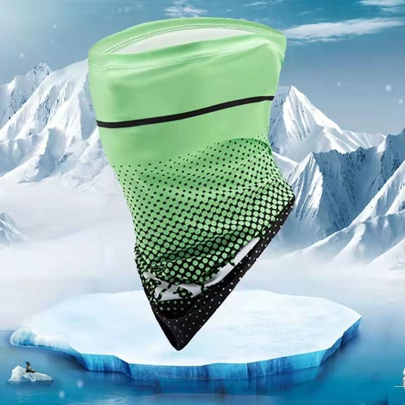 Ice Silk Sunscreen Summer Headband Outdoor Fishing, Mountaineering, Racing, Knight Neck, Dust Mask_voghion.com