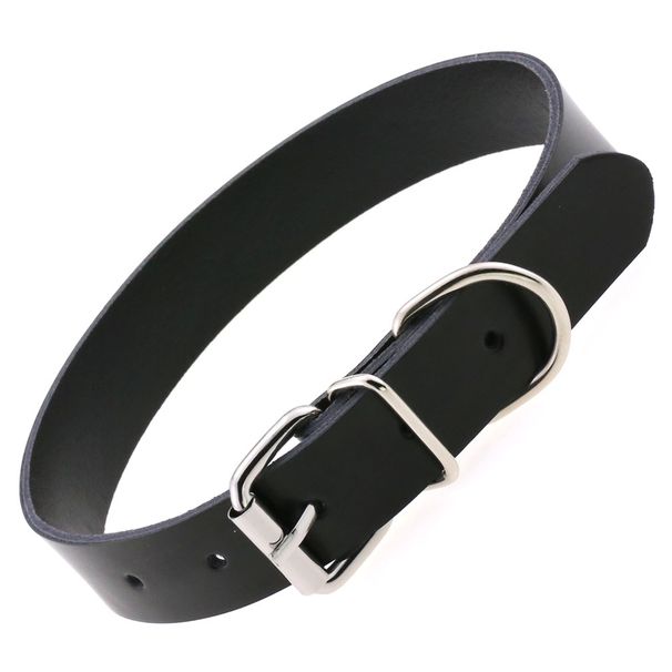 Nuovo collare per imbracatura per cani personalizzato in vera pelle regolabile multi-misura_voghion.com