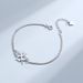 S925 Vierblättriges Kleeblatt-Armband für Mädchen, Sterling Silber, Ins Nischendesign, Handschmuck, modische Persönlichkeit, vielseitiges Armband_voghion.com