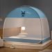 Zomer Yurt Klamboe Huishoudelijke Slaapkamerinstallatie Kinder Anti-val Opvouwbaar Verwijderbaar Klamboe_voghion.com