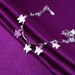 Nuovo stile elegante braccialetto a farfalla accessori per abbigliamento cavigliera in argento placcato in rame gioielli coreani piccoli_voghion.com