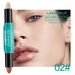 Bronzers & Highlighters Double Headed Two Color Contour Stick Silhouette Brightens The Face Highlight Three Dimensional Contour Concealer_voghion.com
