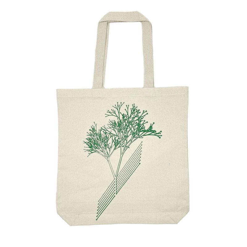 Circuit Tree Canvas Tote Bag_voghion.com