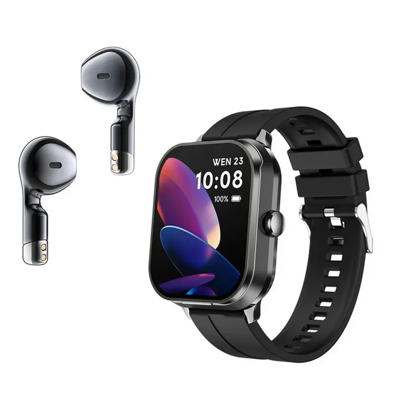 NEUE Smartwatch TWS 2-in-1 Kabellose Bluetooth 5.3 Kopfhörer Sport-Smartwatch mit NFC für Damen und Herren_voghion.com