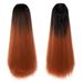 Szintetikus haj hosszú, egyenes hajú nőknek, magasan hosszabbított, húzózsinór stílusú, magas hőmérsékletű selyem műlófarok_voghion.com