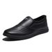 Men's New Casual Business High-End Leather Shoes For Middle-Aged Men Authentic Classic Slip-On_voghion.com