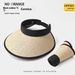 New Summer Weaving Sunshade for Outdoor Outgoing Empty Top Straw Fashionable, Leisure, Versatile, Foldable, Trendy_voghion.com