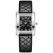 Elegant Square Retro Quartz Watch For Women - Vintage Minimalist Leather Strap Wristwatch With Diamond Pattern Dial Commuting Niche Belt Watch_voghion.com