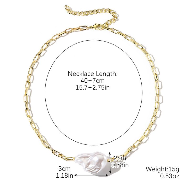 Einfache perle halskette für Mutter Tag Neue licht luxus high-end lange perle pullover kette_voghion.com