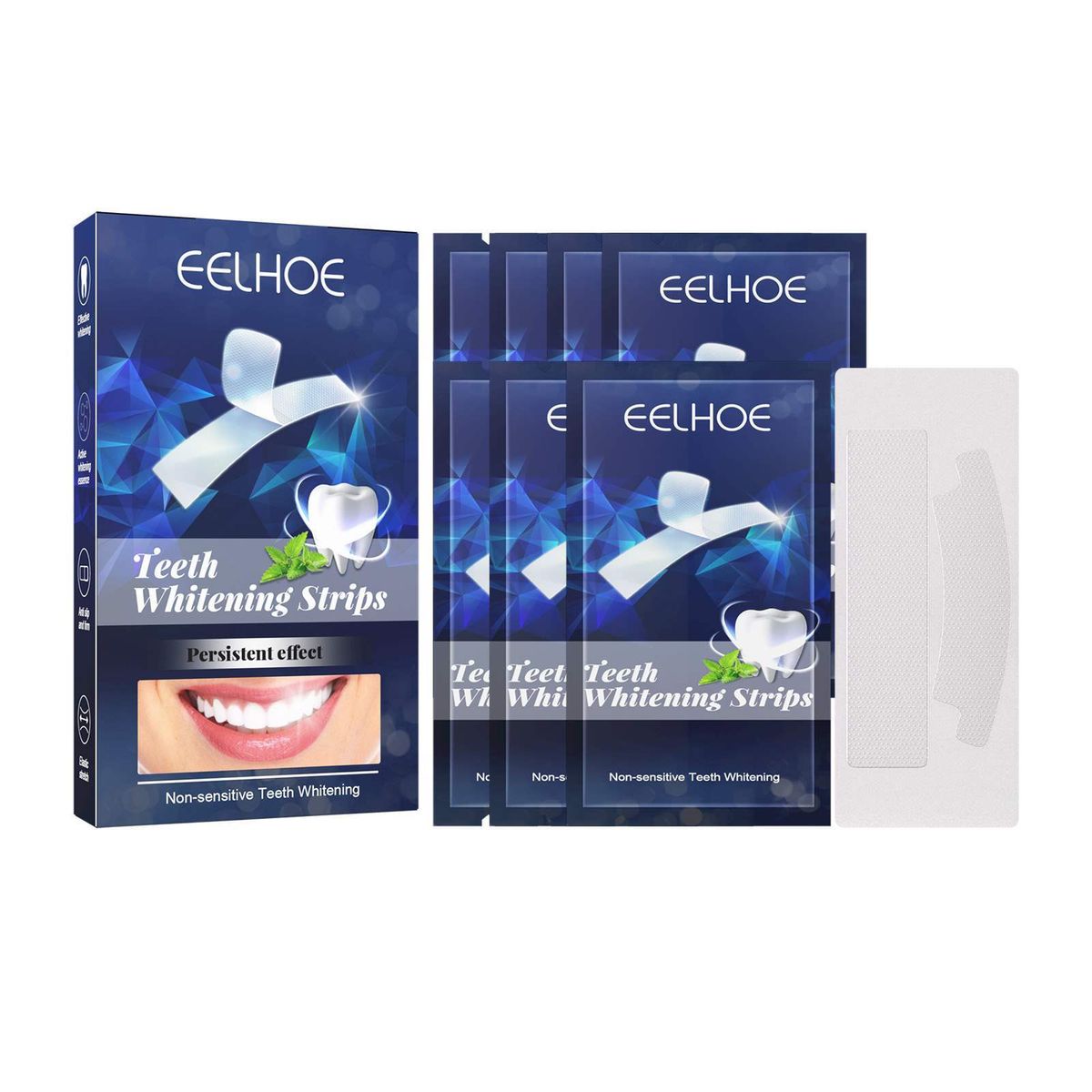 EELHOE Removal Whitening Teeth Cleaning Tartar Stain Care Strips_voghion.com