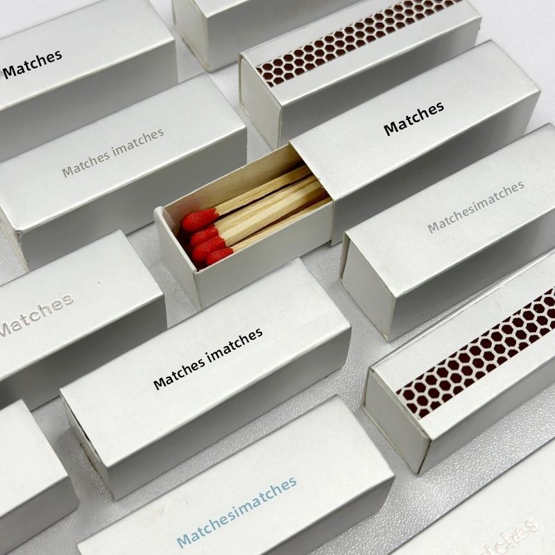 High-end Printed High-quality Gold Silver Old-fashioned Premium Hotel Internet-famous Safety Luxury Matches_voghion.com