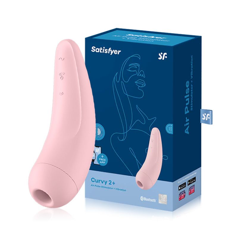 Seksspeeltjes voor vrouwelijke Satisfyer Cruvy2+ halve maan zuigende vrouwelijke masturbatie g-spot tweede orgasme seksspeeltjes voor volwassenen_voghion.com