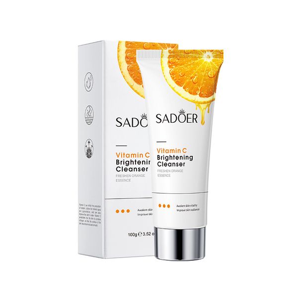 SADOER Vitamina C Skin Cleanser 100g Óleo de Limpeza Facial Rejuvenescedor e de Limpeza_voghion.com