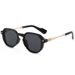 New Trendy Metal Frame Artistic Modern Charm INS Style Blue Light Blocking Sunglasses_voghion.com