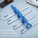 Hotel Cleaning Wiper Window High-Rise Telescopic Glass Cleaner Floor Water Scraper Tool_voghion.com