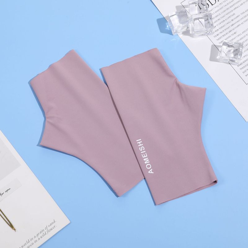 Sun Half Finger Nail Gloves UV Protection Women Thin Anti-Black Driving Riding Non-Slip Breathable Spring Summer_voghion.com