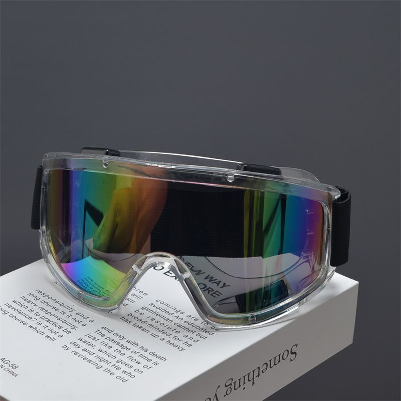 New Winter Ski Goggles, Oversized Frame, Motorcycle Riding, Windproof, Colorful Sunglasses, Mountain Climbing Sunglasses_voghion.com