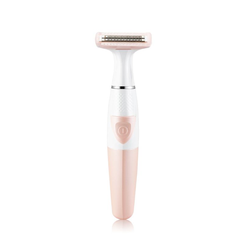 Battery Operated Lady Shaver Epilator Safety Wet And Dry Painless Electric Razor For Women Bikini Underarms Leg_voghion.com