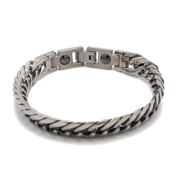 Unique Cuban Chain Pure Necklace Titanium Bracelet Men's Trendy Jewelry Direct Delivery_voghion.com