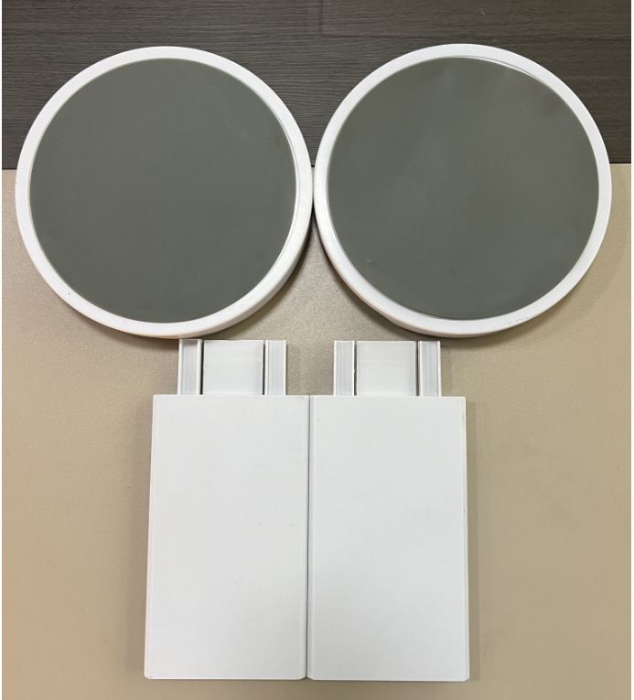 Drehbares Serviertablett – Ausziehbarer Lazy Susan für Esstisch & Küche – Weiß (4/6/8 Ebenen, stapelbar & platzsparend)_voghion.com