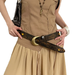 western Cowboy Style Women's Belt With Bead Inlay Design, Suitable For Skirts And Jeans, Accessories_voghion.com
