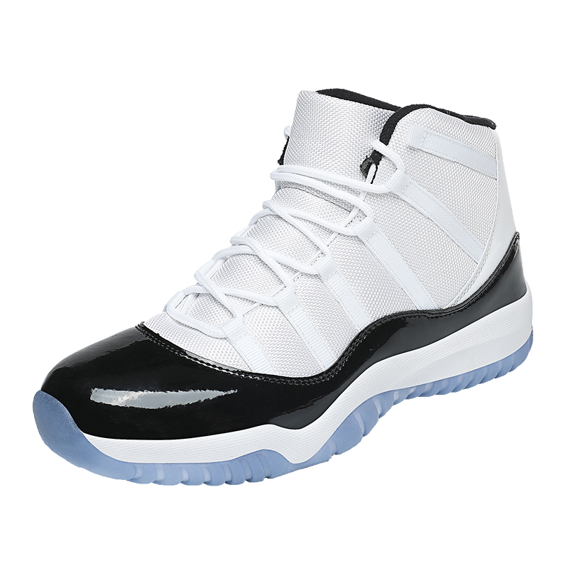Chaussures de basket-ball montantes d'entraînement professionnel, baskets de sport respirantes en maille pour hommes et adolescents, baskets élégantes et antidérapantes_voghion.com