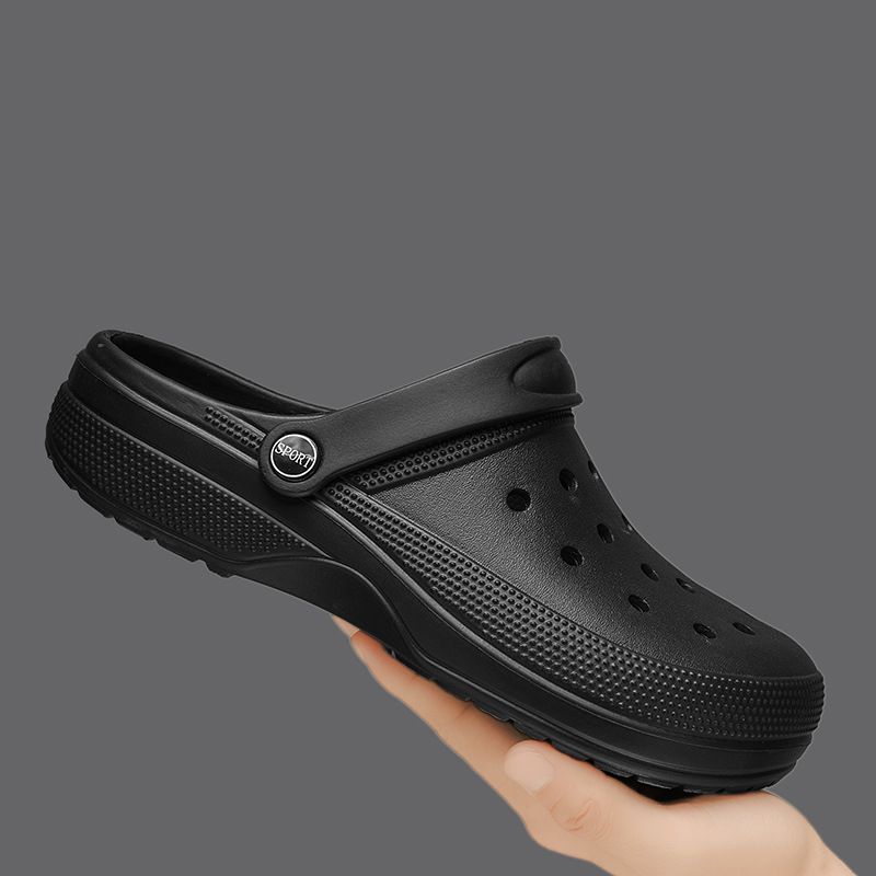 Men Soft-soled Bun Toe Sandals Wear Fashion Sandals Fashionable Men's Garden Shoes Men's Beach Shoes_voghion.com